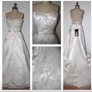 FREE Shipping! NWT Jasmine Couture Wedding Dress